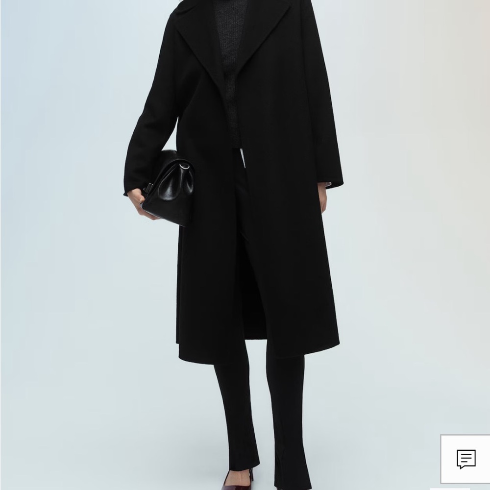 MNG Handmade Black Trench Coat
